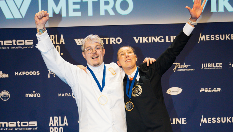 Tiedote: Onnea Vuoden Kokki 2025 ja Vuoden Tarjoilija 2025